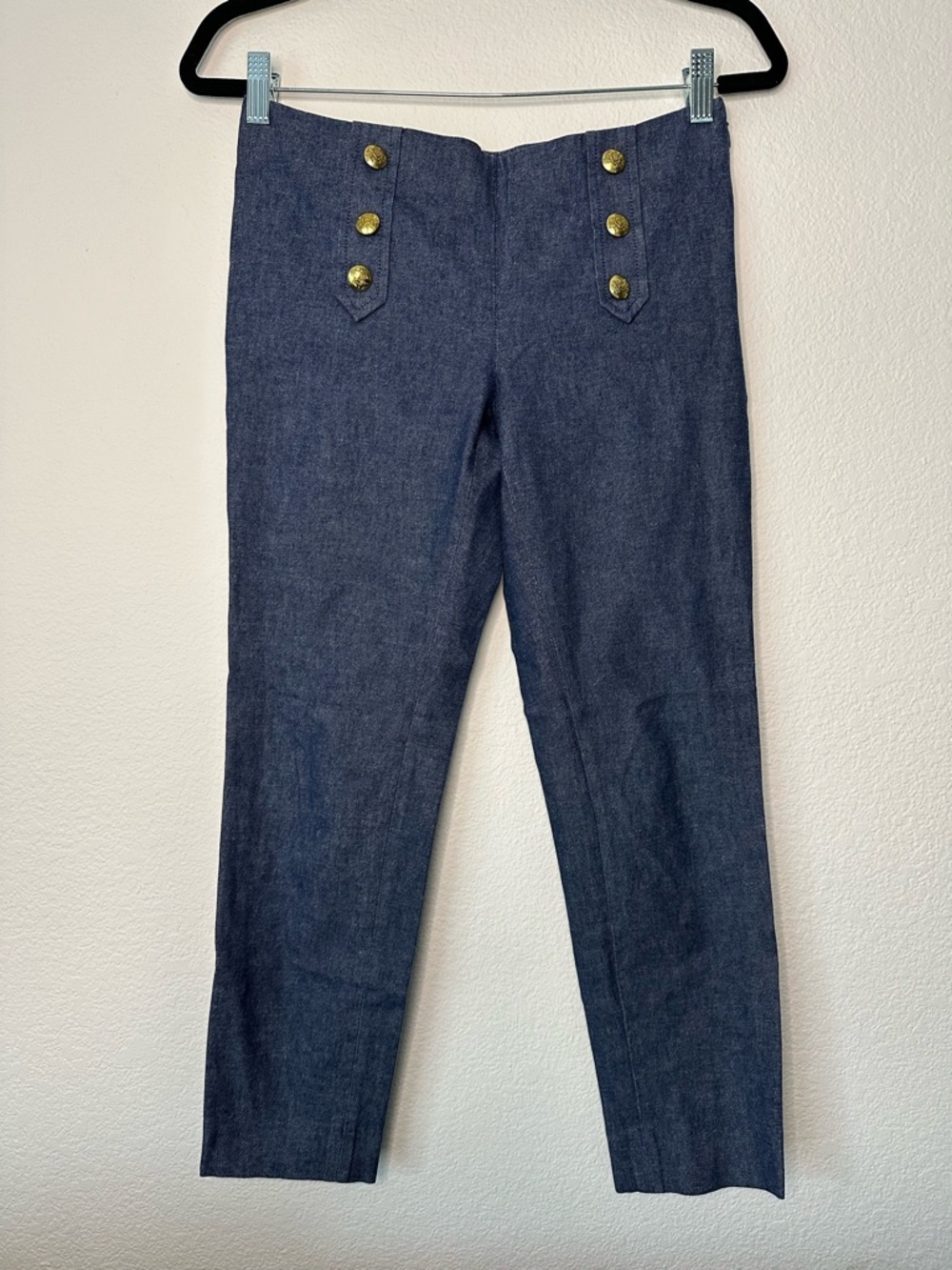 Banana Republic Sloan Chambray Ankle Pants Size 0